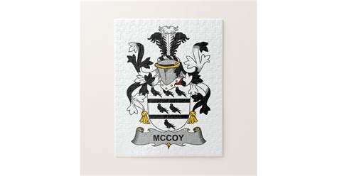 McCoy Family Crest Jigsaw Puzzle | Zazzle