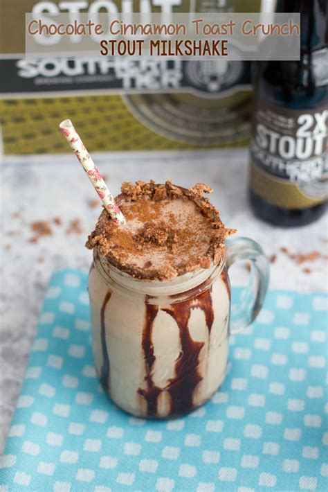 Cinnamon Toast Crunch Stout Milkshake | We are not Martha