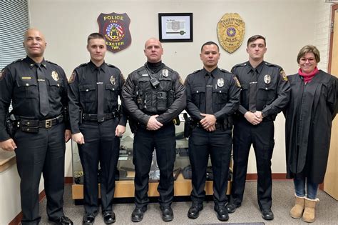 Exeter Township Police Department welcomes four new officers