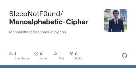 GitHub - SleepNotF0und/Monoalphabetic-Cipher: Monoalphabetic Cipher in ...