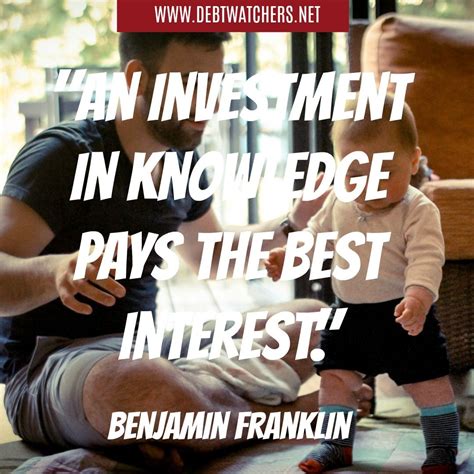 "An investment in knowledge pays the best interest." - Benjamin Franklin #kidsandmoney # ...