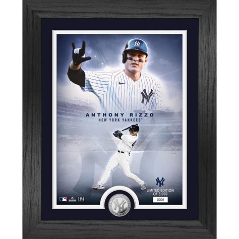 Officially Licensed MLB NY Yankees Legends Silver Coin Photo Mint ...