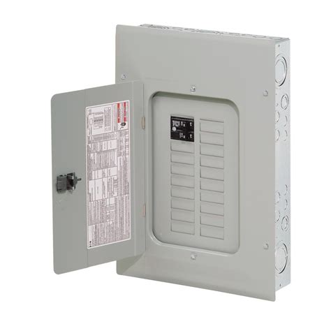 Eaton Type BR 125 Amp 16-Space 24-Circuit Main Breaker Indoor Load ...