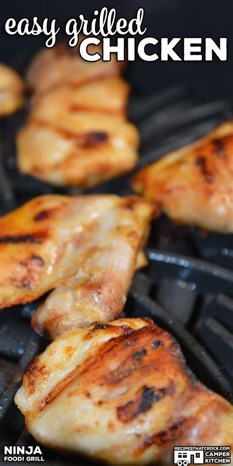 Easy Grilled Chicken (Ninja Foodi Grill) | Easy grilled chicken ...