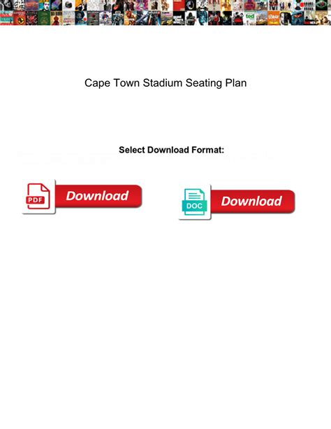 Cape Town Stadium Seating Plan - DocsLib