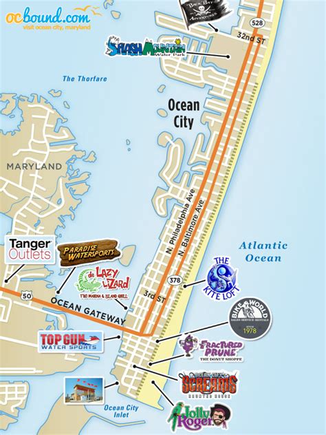 Ocean City Md Boardwalk Map | Gadgets 2018