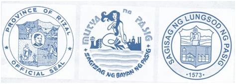 Amused Of Pasig: The Official Seal of Pasig