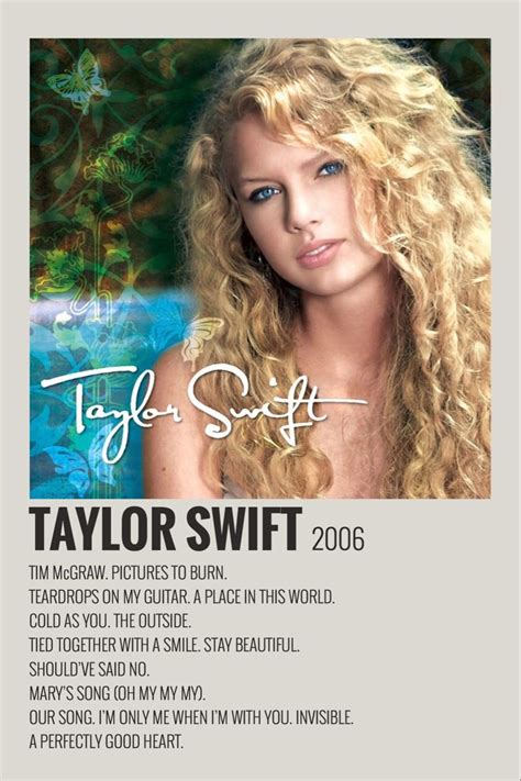 √ Taylor Swift Signed Poster