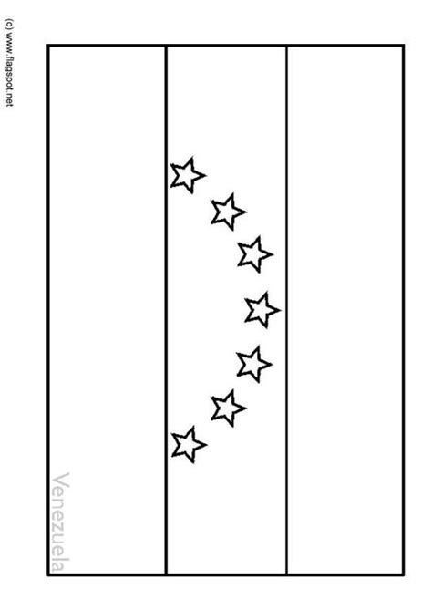 Coloring Page flag Venezuela - free printable coloring pages - Img 6363