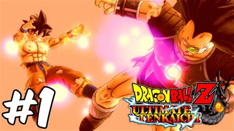 Dragon Ball Z: Ultimate Tenkaichi Story Mode Walkthrough PART 1 - Saiyan Saga (XBOX 360 1080p ...