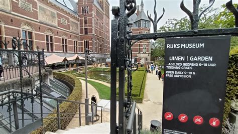 Rijksmuseum Gardens – Viaggiare con lentezza