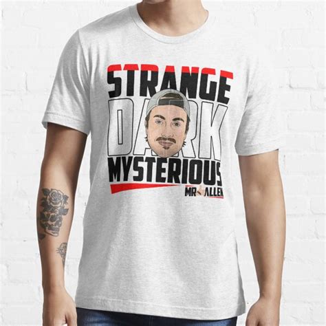 "Mrballen Merch Mr Ballen Strange Dark Mysterious" T-shirt for Sale by ...