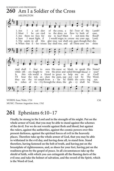 Hymns to the Living God 260. Am I a soldier of the cross | Hymnary.org