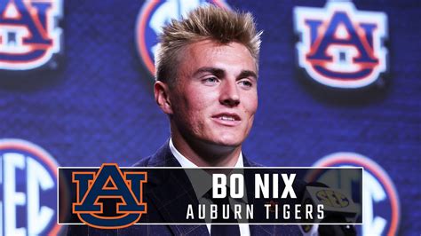 Auburn QB Bo Nix | 2021 SEC Media Days FULL Press Conference - Win Big Sports