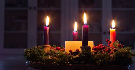 Advent Wreath Prayers for Candle Lighting