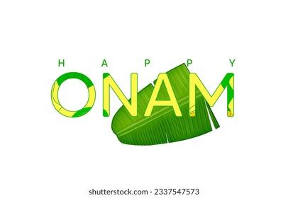 Happy Onam Text Isolated White Background Stock Illustration 2337547573 | Shutterstock