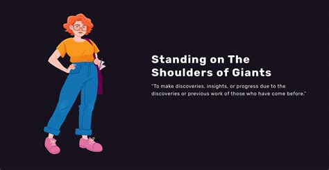 Standing on The Shoulders of Giants - Infographic :: Behance