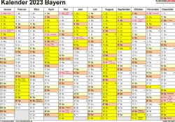 Kalender 2024 Kostenlos Zum Ausdrucken Bayern New Amazing List of ...