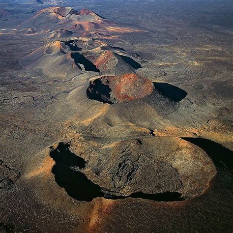 Lanzarote, Timanfaya volcanic field. Canarias islands | Earth on fire, Canary islands, Aerial view