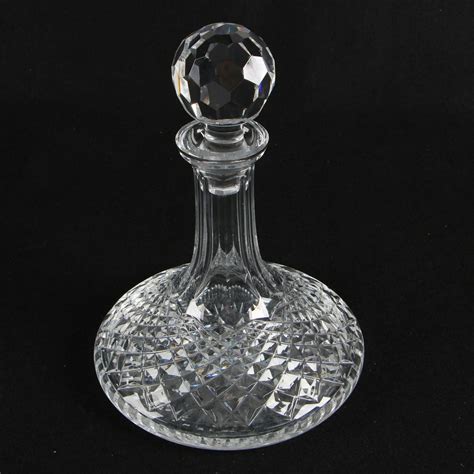 Waterford Crystal "Alana" Ships Decanter | EBTH