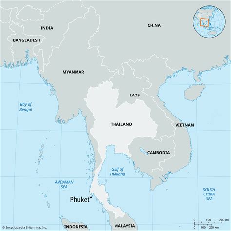 Where Is Phuket In Thailand Map - Gillie Donnamarie