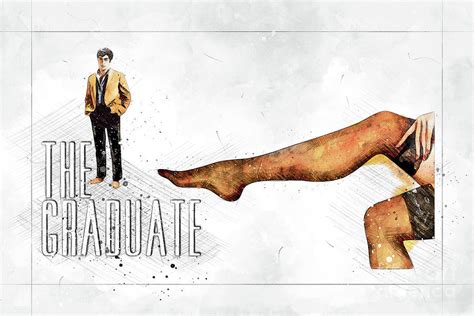 Mo3575 The Graduate Horizontal Movie Poster Digital Art by Joanie ...