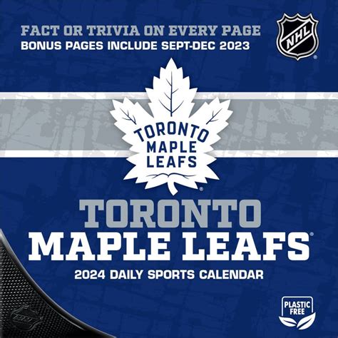 Toronto Maple Leafs Calendar 2025 - Dyna Gwenneth