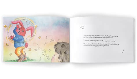 Children’s Book Red Rabbit – Written by J Hargreaves – Happy Designer