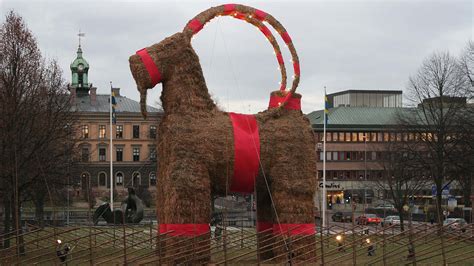 The Fiery History of Scandinavia's Yule Goat | Mental Floss