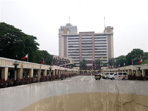 Quezon City Municipal Hall Facade in Quezon City, Philippines Editorial Photography - Image of ...