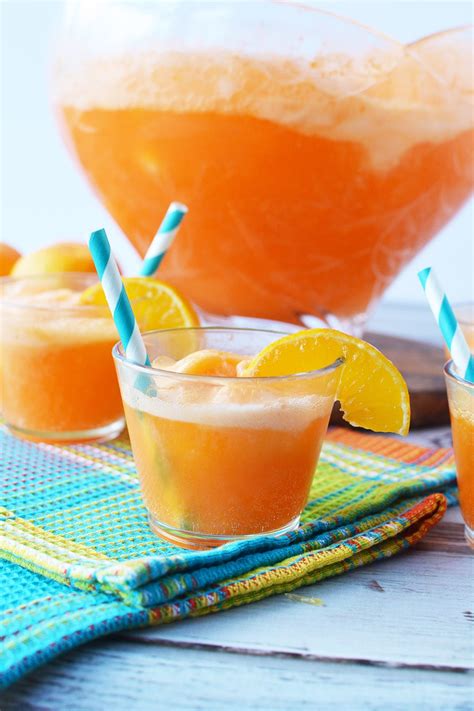 2-Ingredient Orange Sherbet Punch Recipe | 5 Min Party Punch