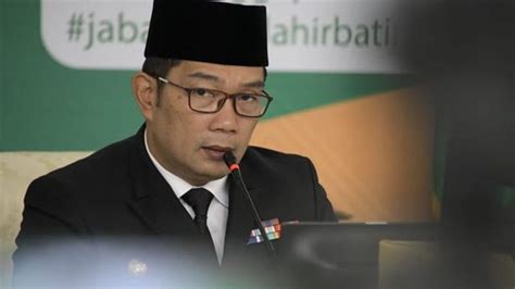 Ridwan Kamil: Acting Governor of West Java Can Immediately "Stepping On ...