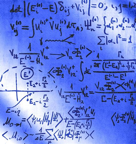 Particle Physics Equations Photograph by Ria Novosti