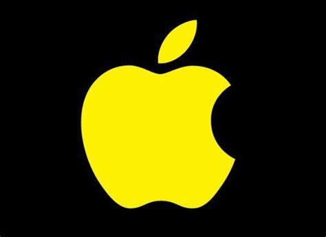 Yellow Apple Logo - LogoDix