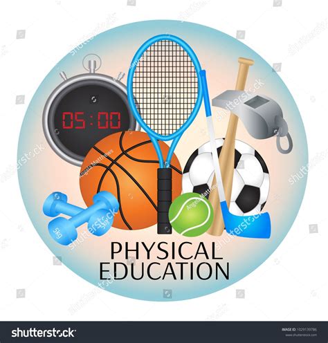 Physical Education web icon images vector royalty free image vector | Physical education ...