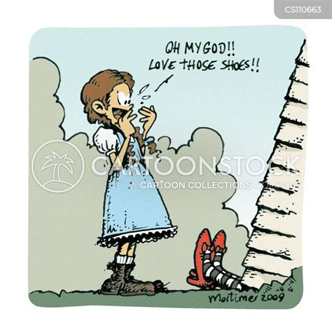 Dorothy Wizard Of Oz Cartoons and Comics - funny pictures from CartoonStock