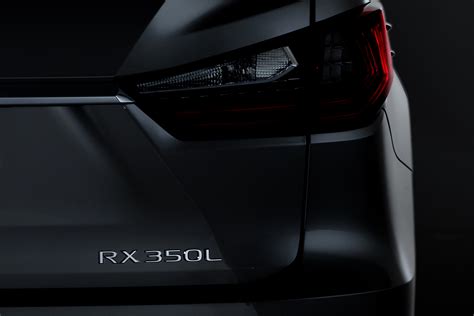 The Power of Three: All-new 3-row Lexus RX 350L to Debut at the 2017 Los Angeles Auto Show ...