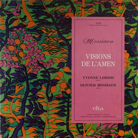 Loriod\Messiaen: Messiaen: Visions de l'Amen (gatefold) - Tracks, Details and editions