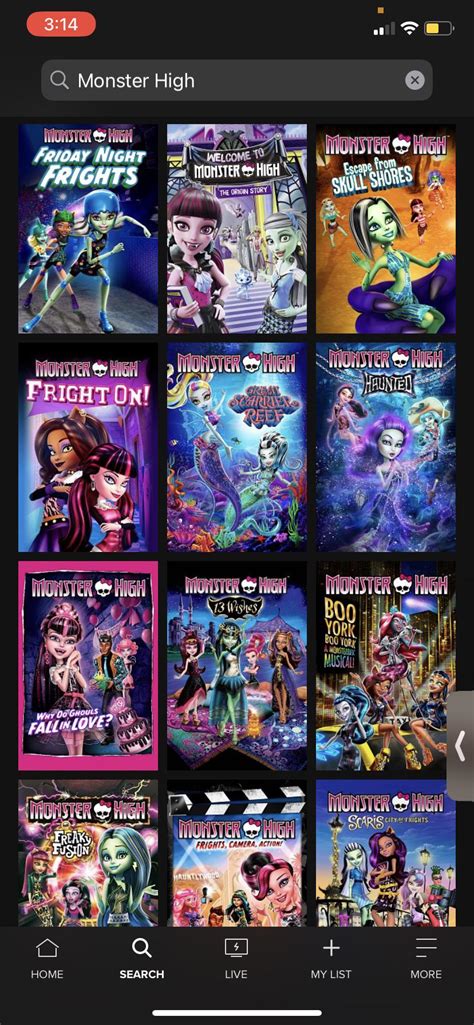 All The Monster High Movies Streaming Oct 1st on Paramount + : r/MonsterHigh