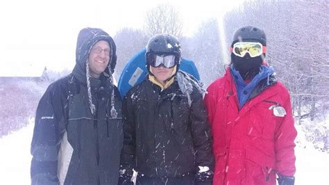 Doc Braces R Us with sons Dustin in the middle and Kyler right. Yearly X-Mas ski trip at Park ...