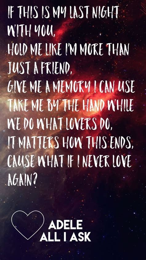 Pin by Day One Adele Fans on Song Lyrics Pics | Adele lyrics, Music ...