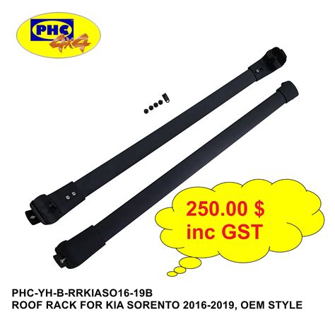 Roof Rack suitable for Kia Sorento (2016-2022) OEM – PHC 4x4 CAR ACCESSORIES