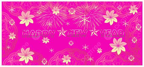 Happy New Year Pink Background Image, Happy New Year, Merry Christmas, Christmas Background ...