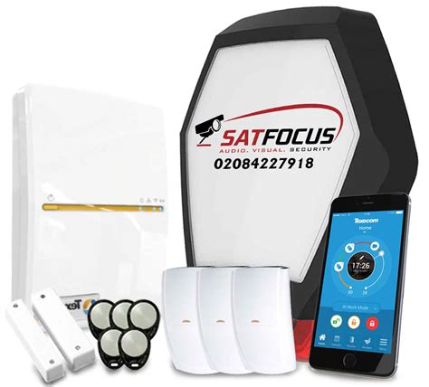 Texecom Wired Burglar Alarm With Installation - SatFocus