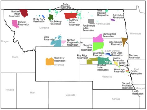 Northern Great Plains Tribal Lands