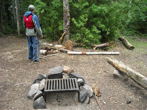 Boundary Waters Map, BWCA, Campsite Information