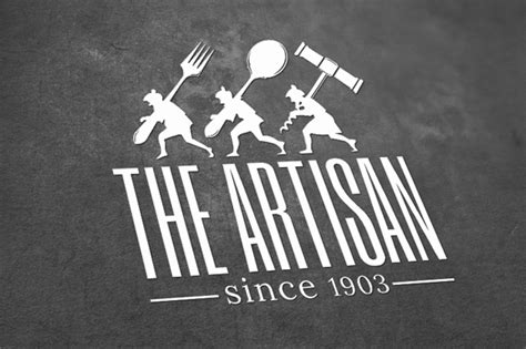 the artisan logo on Behance