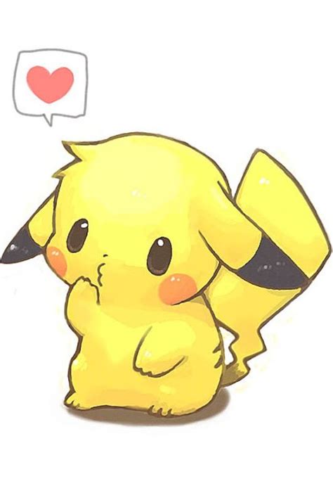 Cute Pikachu Drawing at PaintingValley.com | Explore collection of Cute ...