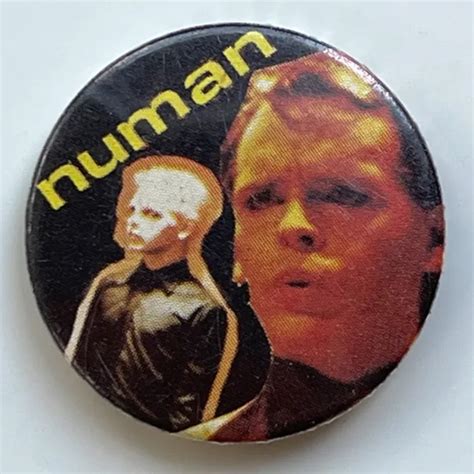 RARE VINTAGE 1980 GARY NUMAN Pleasure Principle pin Tubeway Army badge ...