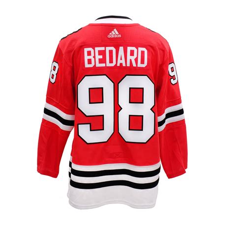 Chicago Blackhawks Home Adidas Authentic Senior Jersey - Connor Bedard